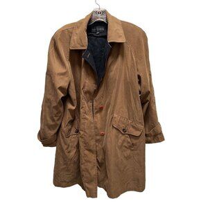 Gallery Trench Coat Zipped Lining Size Med